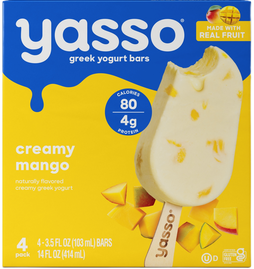 Creamy Mango Bars